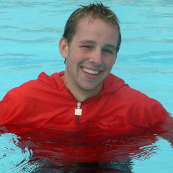 Anorak for swim training in pool